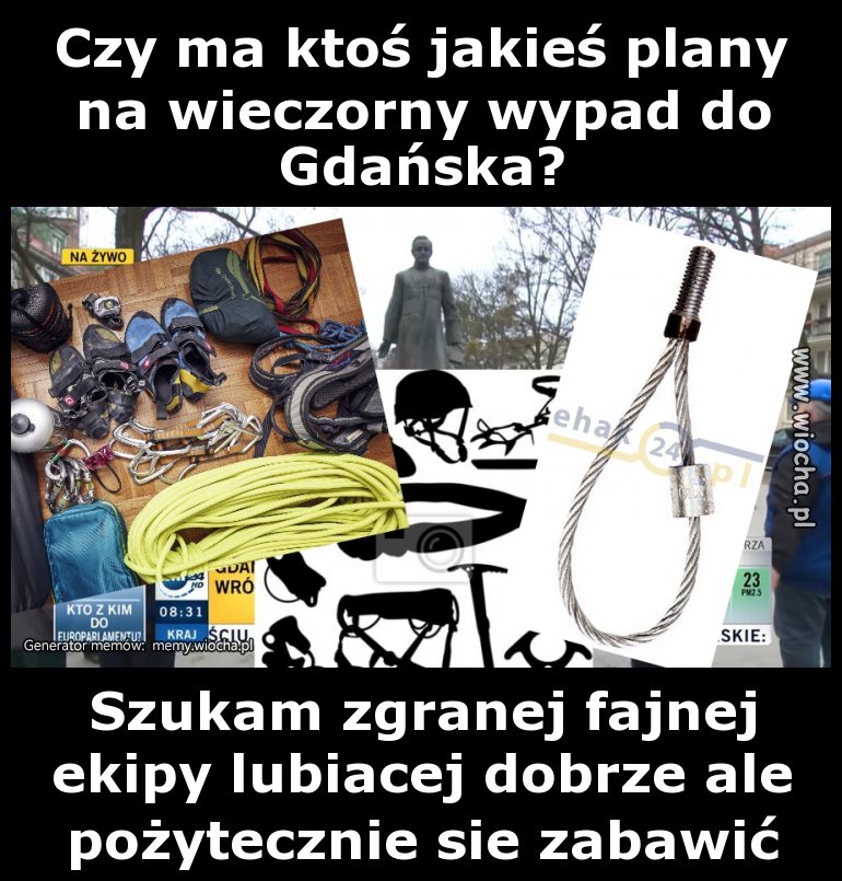 Czy ma ktoś jakieś plany na wieczorny wypad do