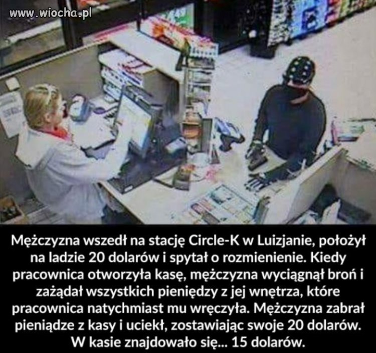 To się obłowił...