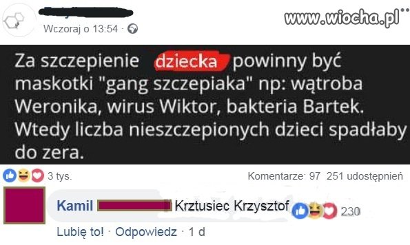 "Gang szczepiaka"