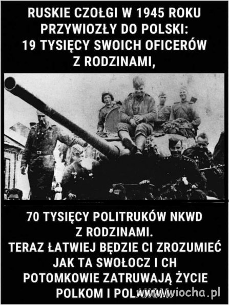 Gdyby ktoś miał wątpliwości dlaczego jest jak jest