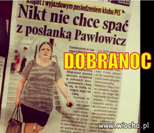 Ciekawe dlaczego...
