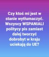 U nas już dobrobyt stworzyli, teraz będą pomagać