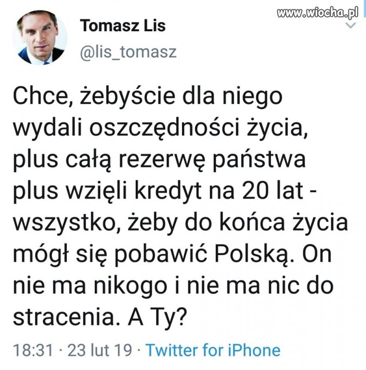 Mogą obiecać złote góry