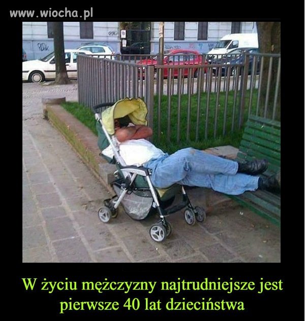 Śpi dzidziuś twardo
