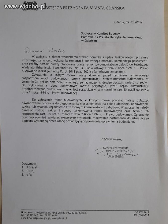 Miasto uderza kwitem w gruppies sztywnego pedofila