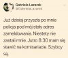Proszę, jak szybko nękają protestujących 