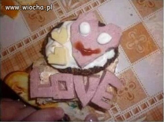 Kanapka z miłością.