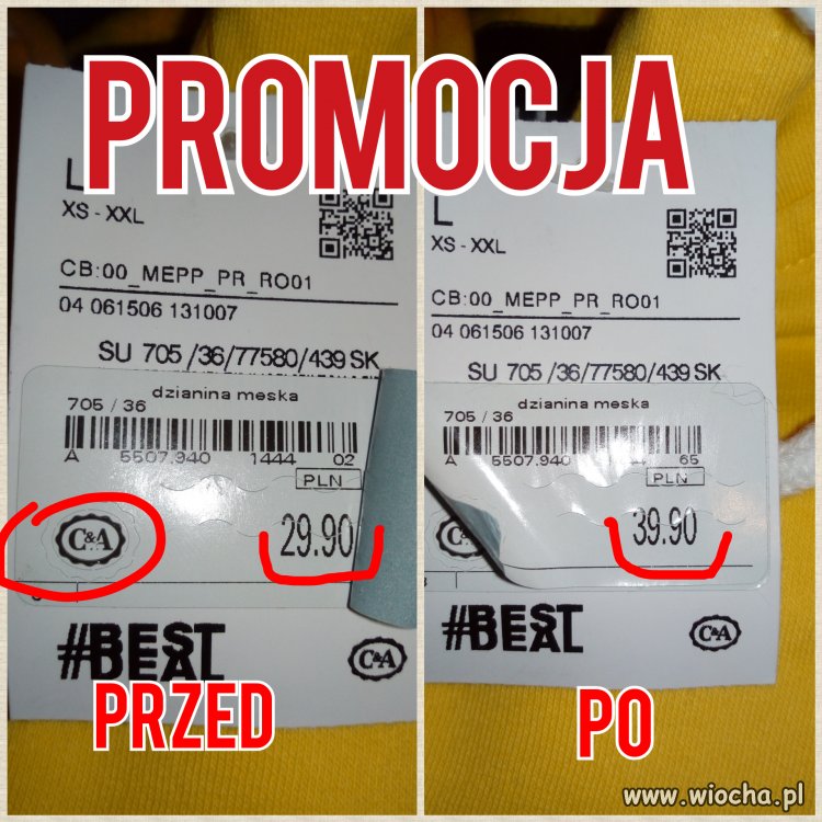 Przez te promocję, tylko przepłaciłem.