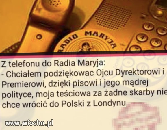Pozdrowienia dla ojca Rydzyka