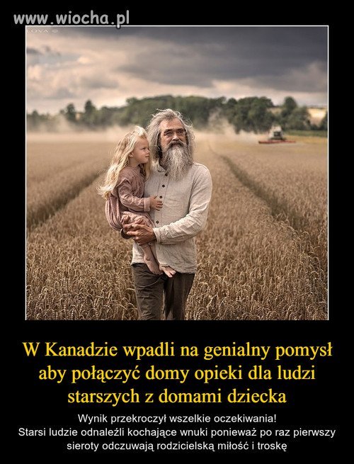 To świetny pomysł 