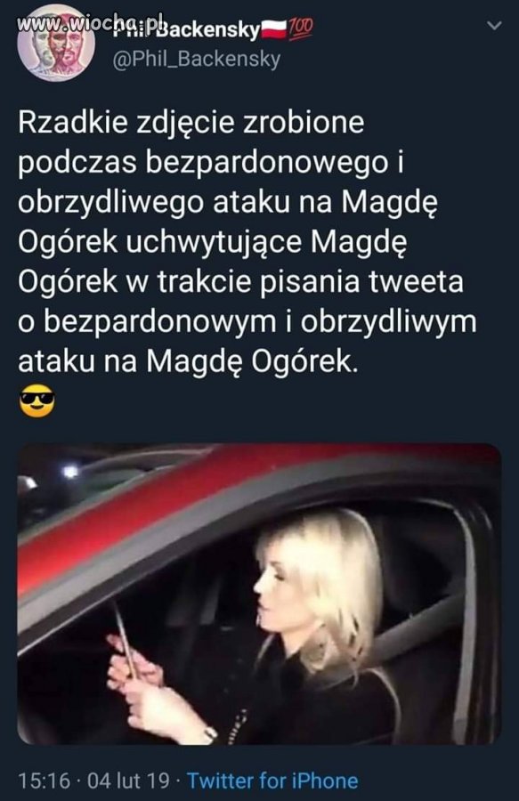 Człowiek broniący się przed