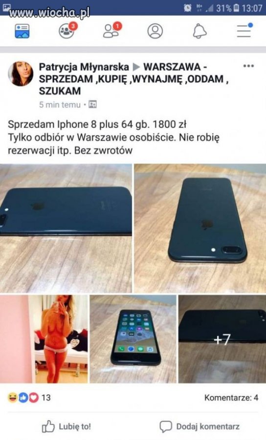 Sprzedam iPhone 8