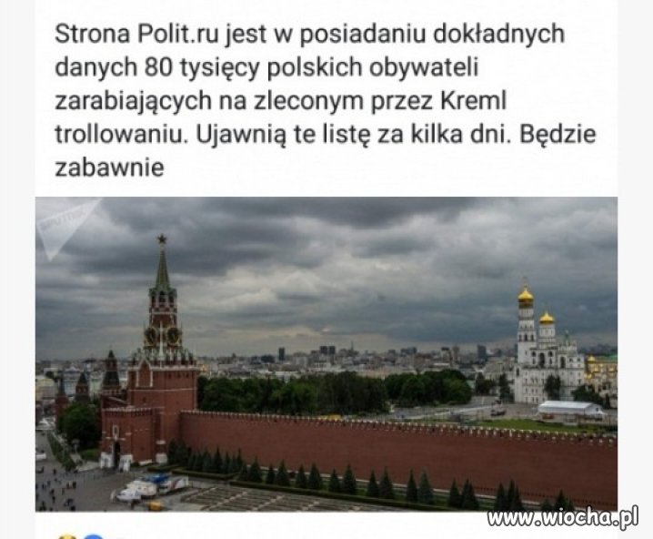 Ujawniajcie się sami, kacapskie trolle