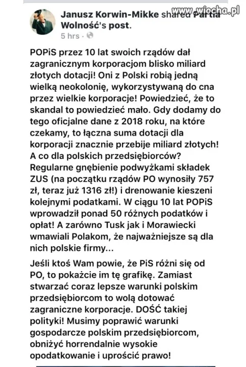 10 lat rządów POPIS