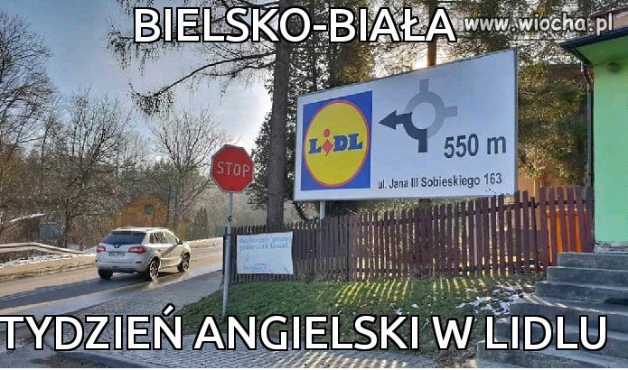 Tydzień angielski w lidlu