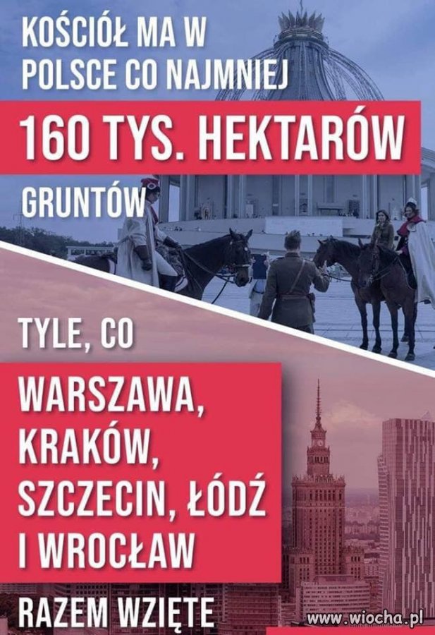 Pomyślcie ile kościół dostaje kasy z unii w formie