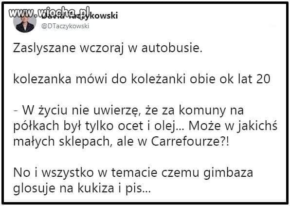 Czyi to wyborcy?