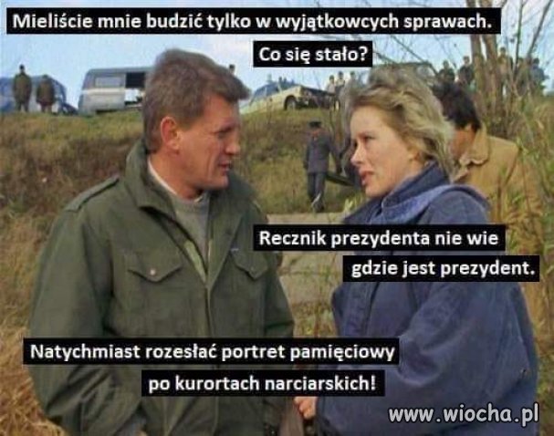  Ten rzecznik, to taka męska odmiana Mazurek
