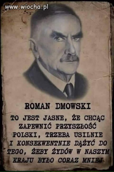 Wiedział co mówi.