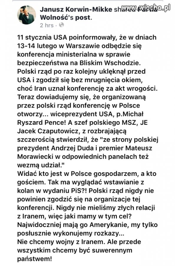 Sługusy znów wciągają Polskę w konflikt. 