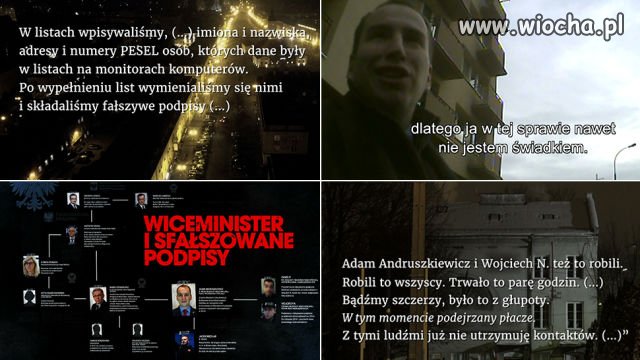 Wiceminister fałszerzem ?