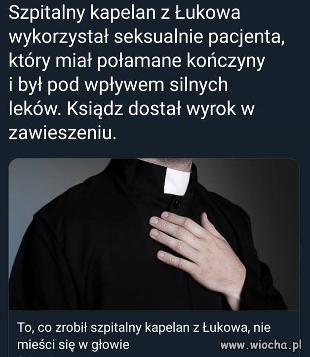 Nie rozchodzi się o wyrok bo to parodia