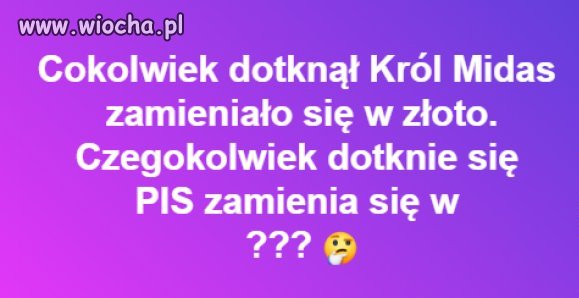 Zamienia się w...