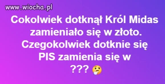 Zamienia się w...