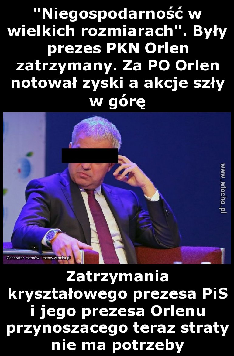 "Niegospodarność w wielkich rozmiarach".
