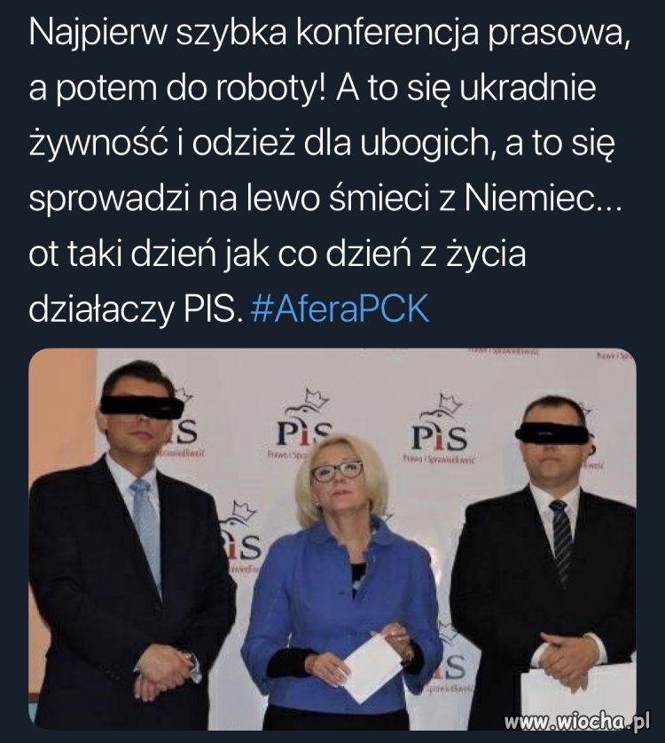 Dzień z życia polityków PiS 