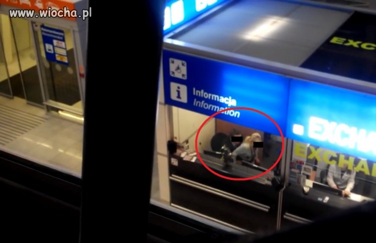 Tymczasem na lotnisku Chopina w Walentynki