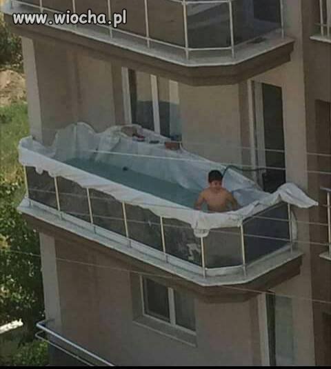 Bo ja, to mam basen w domu
