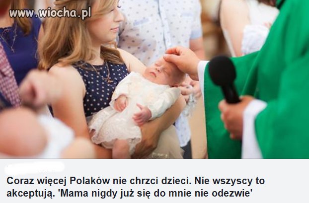 Chrzest...to jak zapisać się