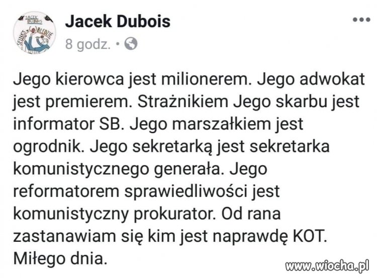 Z kim przestajesz