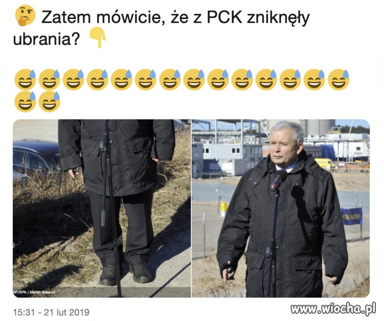 Z PCK podobno zniknęły dary...