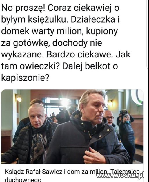 Eee tam afera w pisie...jeden ze słupów