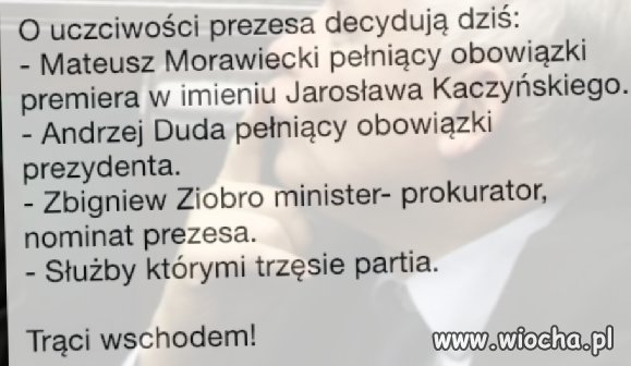 Trąci wschodem...