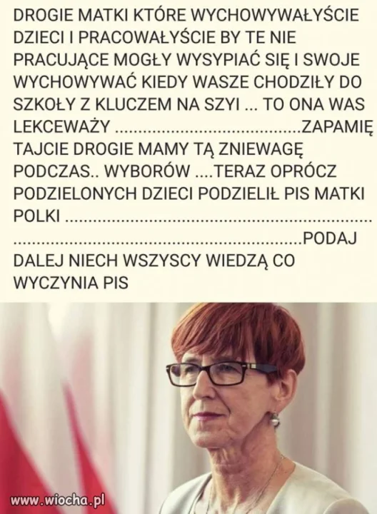 Nie ujmuje ich trudu wychowania
