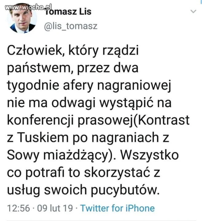 Nie lubię Tomasza
