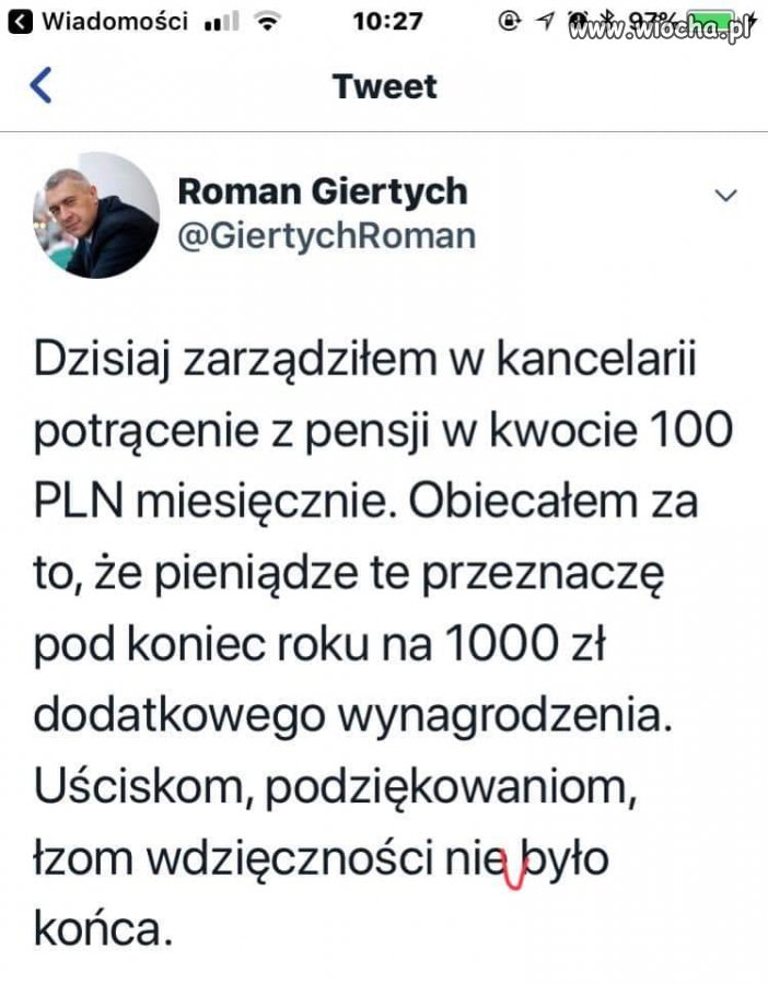 Taki z niego