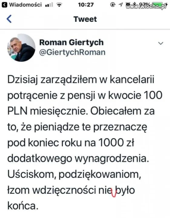 Taki z niego
