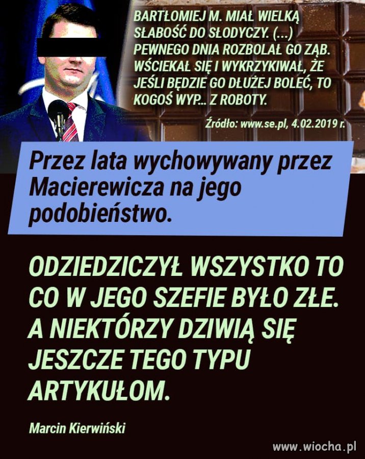 Antek stworzył go na swój obraz