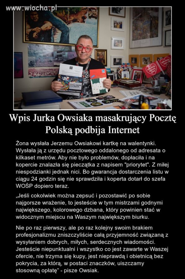 Dobrze, że awiza nie zostawili jak ktoś był w domu.
