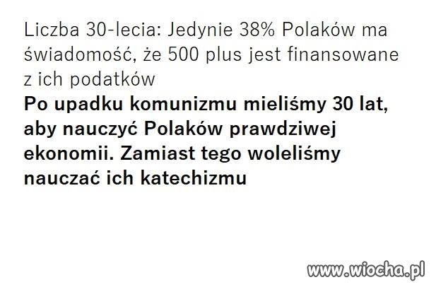 Nie ma czegoś takiego jak publiczne pieniądze.