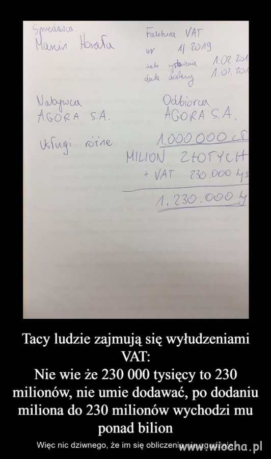 Orzeł z matematyki.