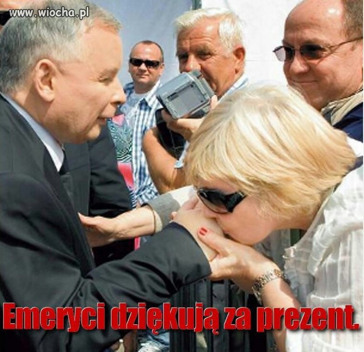 Podziękowania za trzynastkę