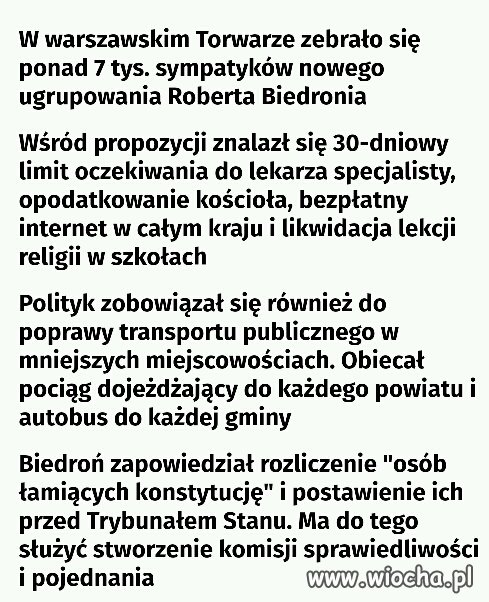 Kibicuję z całego serca i podpisuje się