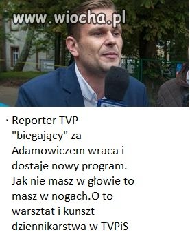 Biegacz z tvp