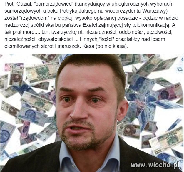 Ciekawe kto mu połatwił