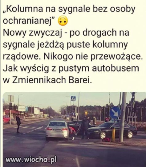 Kolejna rządowa limuzyna na złom